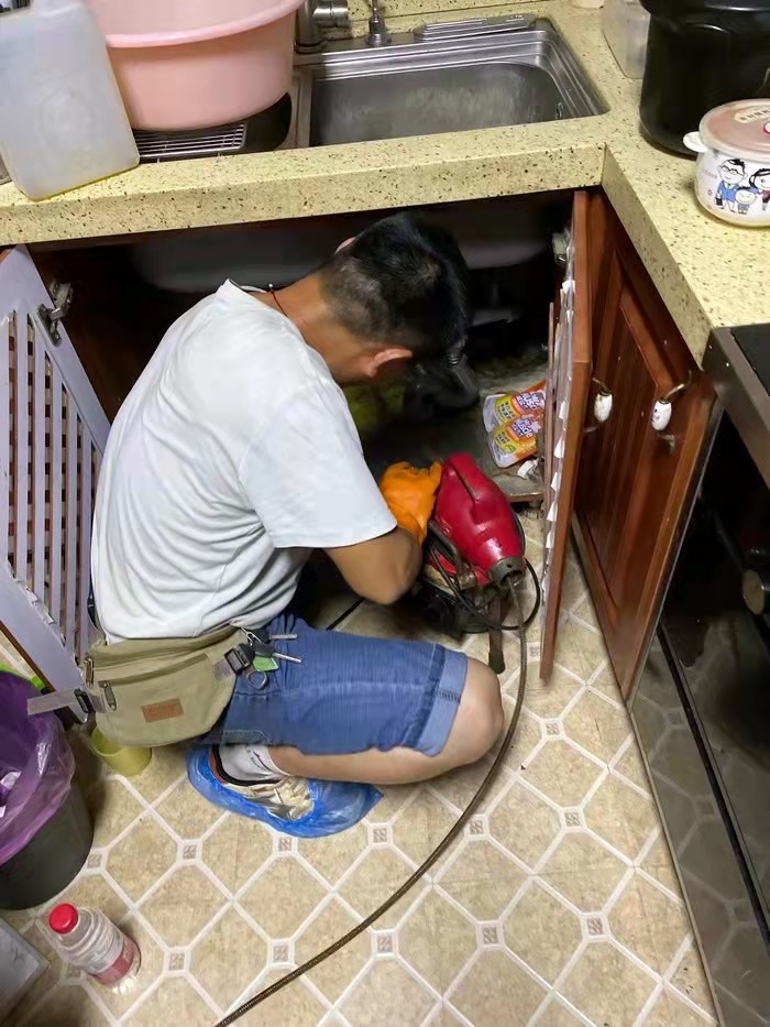 坡心镇通下水道